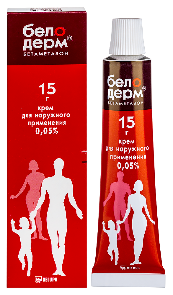 БЕЛОДЕРМ 0,05% КРЕМАМА.