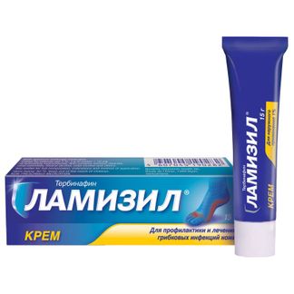 Лэмигил Крем дллейнье в grebka -stopы, крэм 1%, 15 -й куэпит po ...