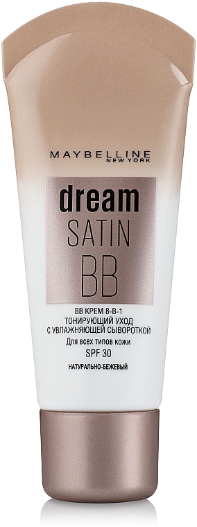 TONALNый -krem - Maybelline Dream Fresh BB Cream 8 в 1 -й макияж ...