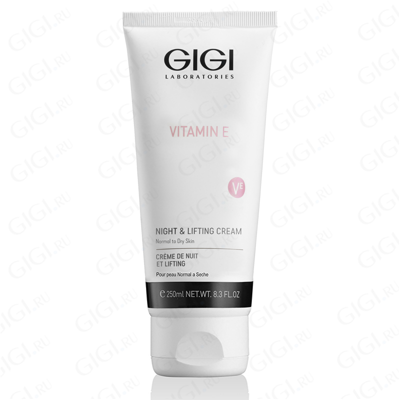 47570 Крем noчnoйlyftingowый gigi vitamin e Night & Lifting Cream, 250 мл.