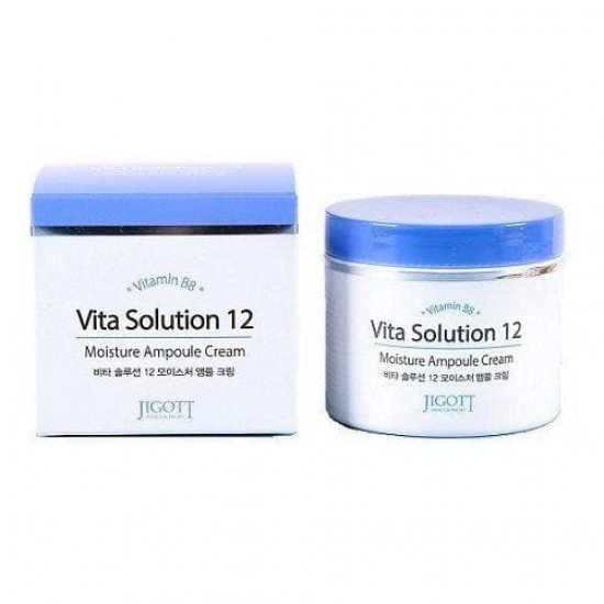 Раствор Jigott Vita 12 Ampoule Ampoule Cream 100ml - Uwnaжnaющiй ...
