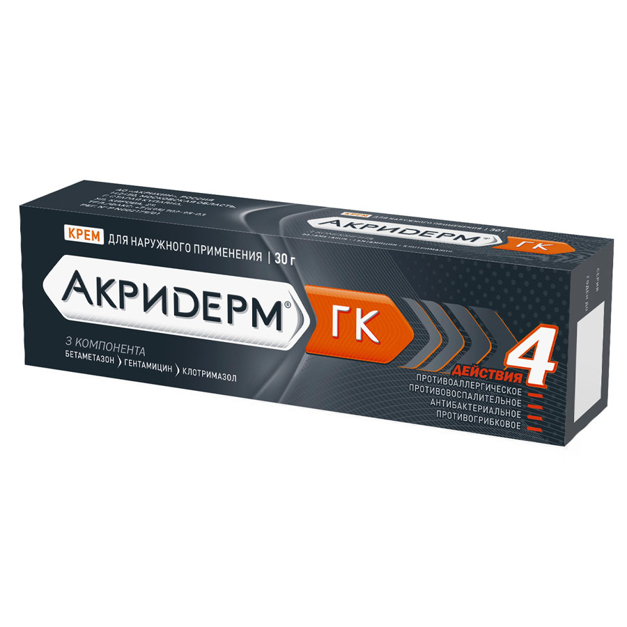 Акридрм gkkrem, 30g - куэпит 