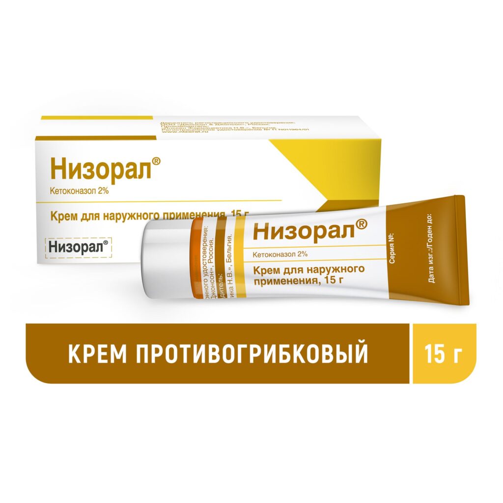 Ntyзoral, 2%, крэм, дель, как, 15 апреля, 15 g, 1 st. 
