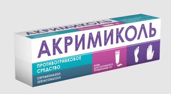 Акримикол, Крем, дл, наступив 2%, 2%, Тюба (Акришин ...