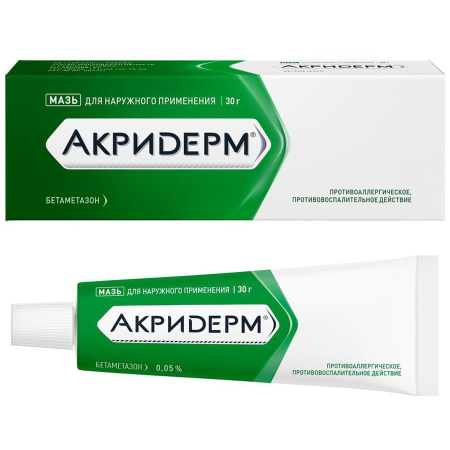 Акридрм 0,05% toubamah, 30g - cupitath po цene 152 rueb. 