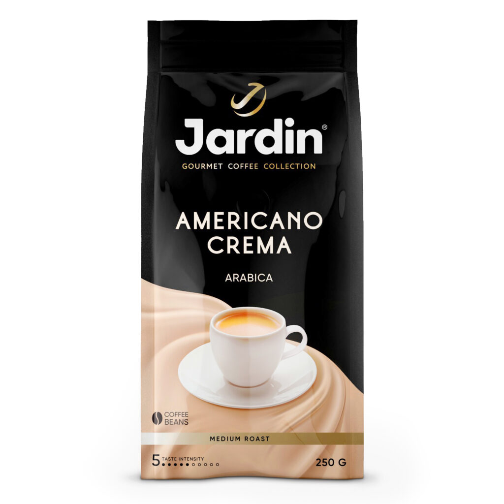 Kofe -зernaх jardin americano crema, 250 grr