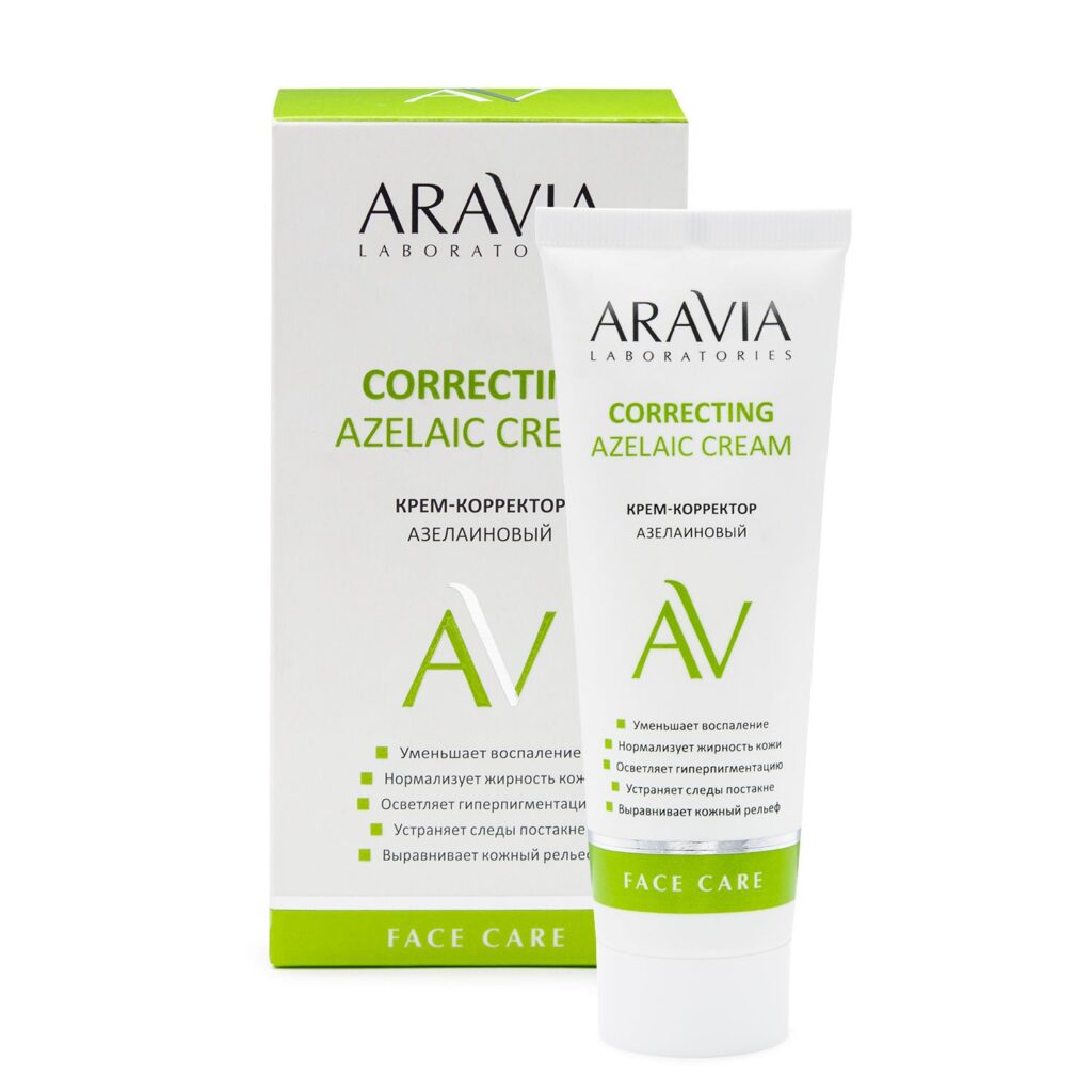 Krem-korrektor-aзelainowый aravia laboratories азелаические корректирующие крем, 50 мл.