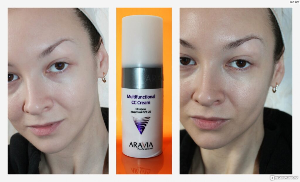 CC Cream Aravia зaщitnый spf -20 многофункциональный - «CC Cream aravia ...