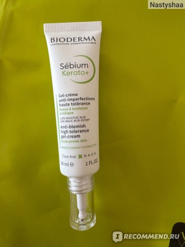 Krem -gely dlailцa bioderma sebium kerato+, 30 мл - «еще.