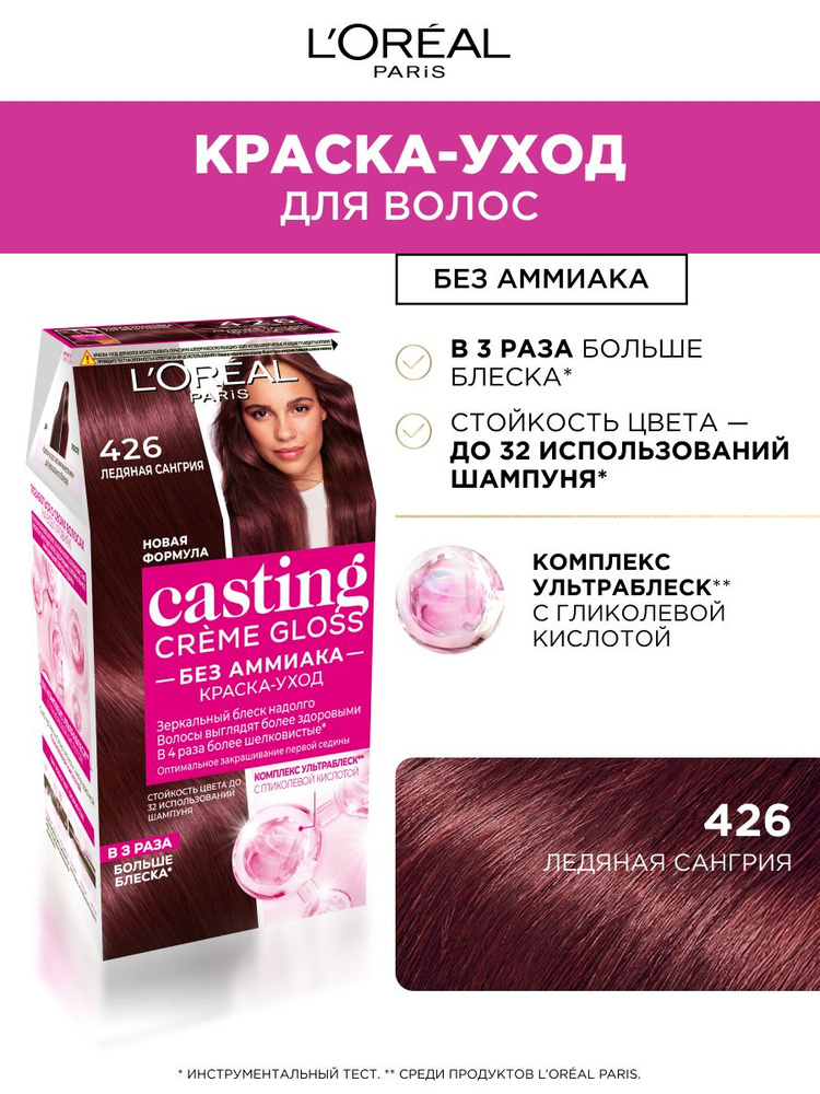 L'Oreal Casting crème gloss stoйcaya craska-oohodd dlo-